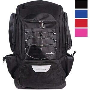 Swim Backpack - Swim Bag With Wet & Dry Compartments for Swimming, Beach,Camping
